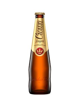 Crown Lager (24x375 ml) ............................................................